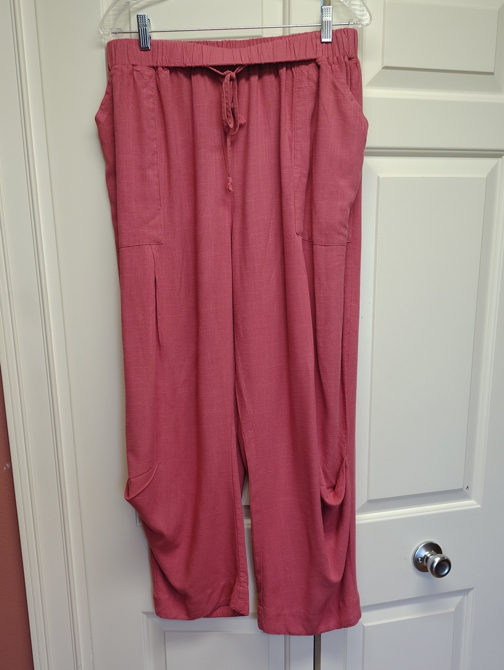 Tarse Linen Blend Pants Large